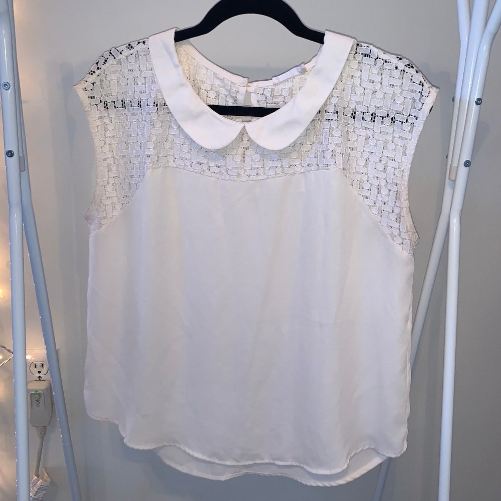 Nordstrom (Lush) White Blouse